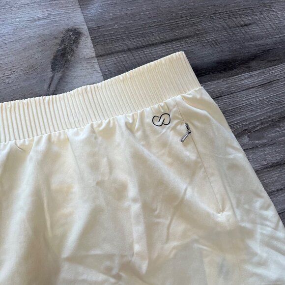 Calia Athletic 3” Swift Performance Short Yellow NWT Women’s Size L - Picture 5 of 7